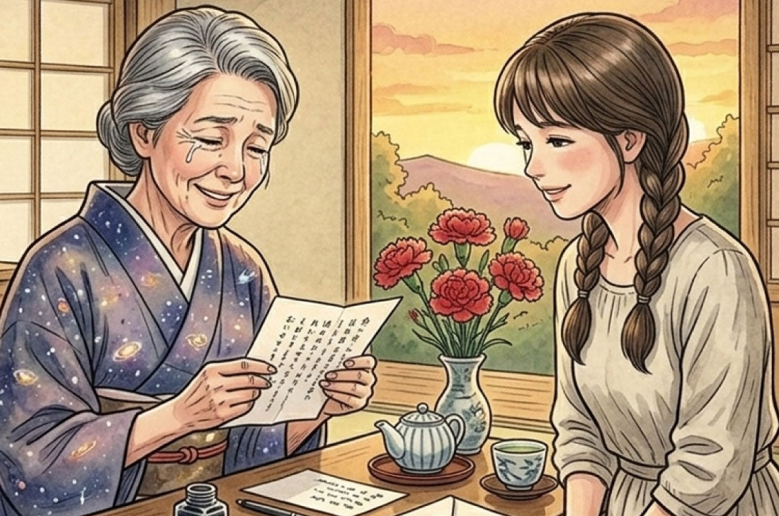母の日に贈る「心に響く手紙」の書き方と例文集。おしゃれな言い回しやギフトの選び方