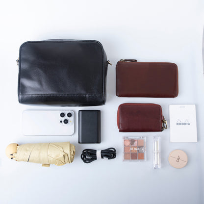 Minore ショルダーバッグ 本革 Noble