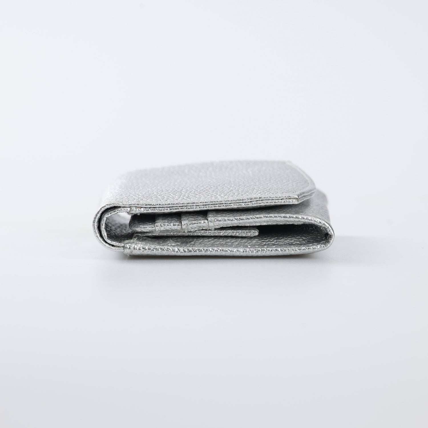 二つ折り財布 FOLIO Lumina メタリック 財布 コンパクト Hallelujah