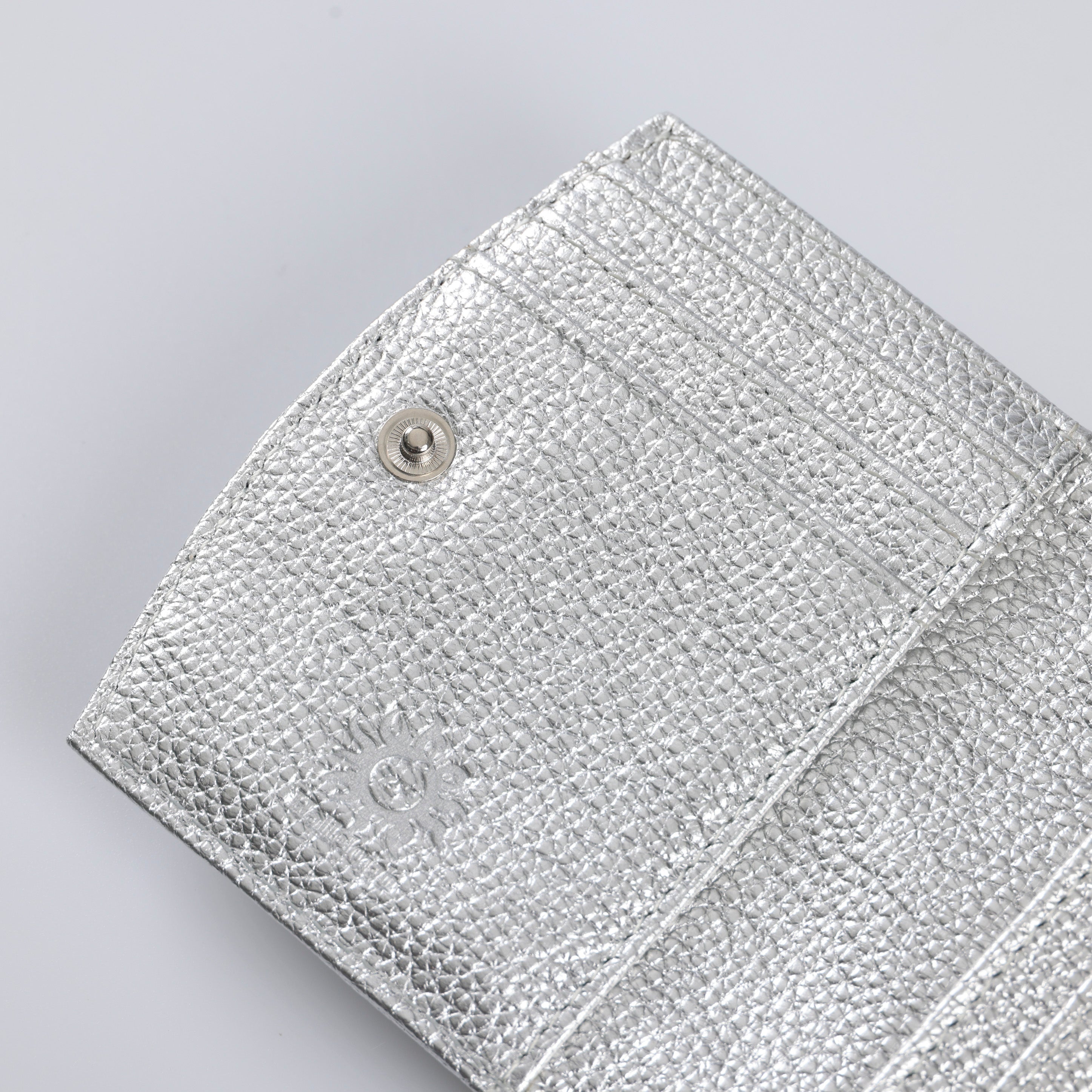 二つ折り財布 FOLIO Lumina メタリック 財布 コンパクト Hallelujah