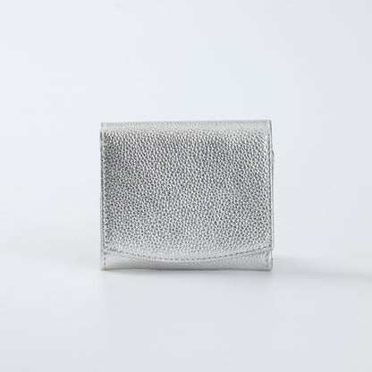 二つ折り財布 FOLIO Lumina メタリック 財布 コンパクト Hallelujah