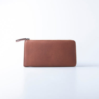 TIDY タイディ 長財布 ベジタブルタンニンレザー L字ファスナー Mollis