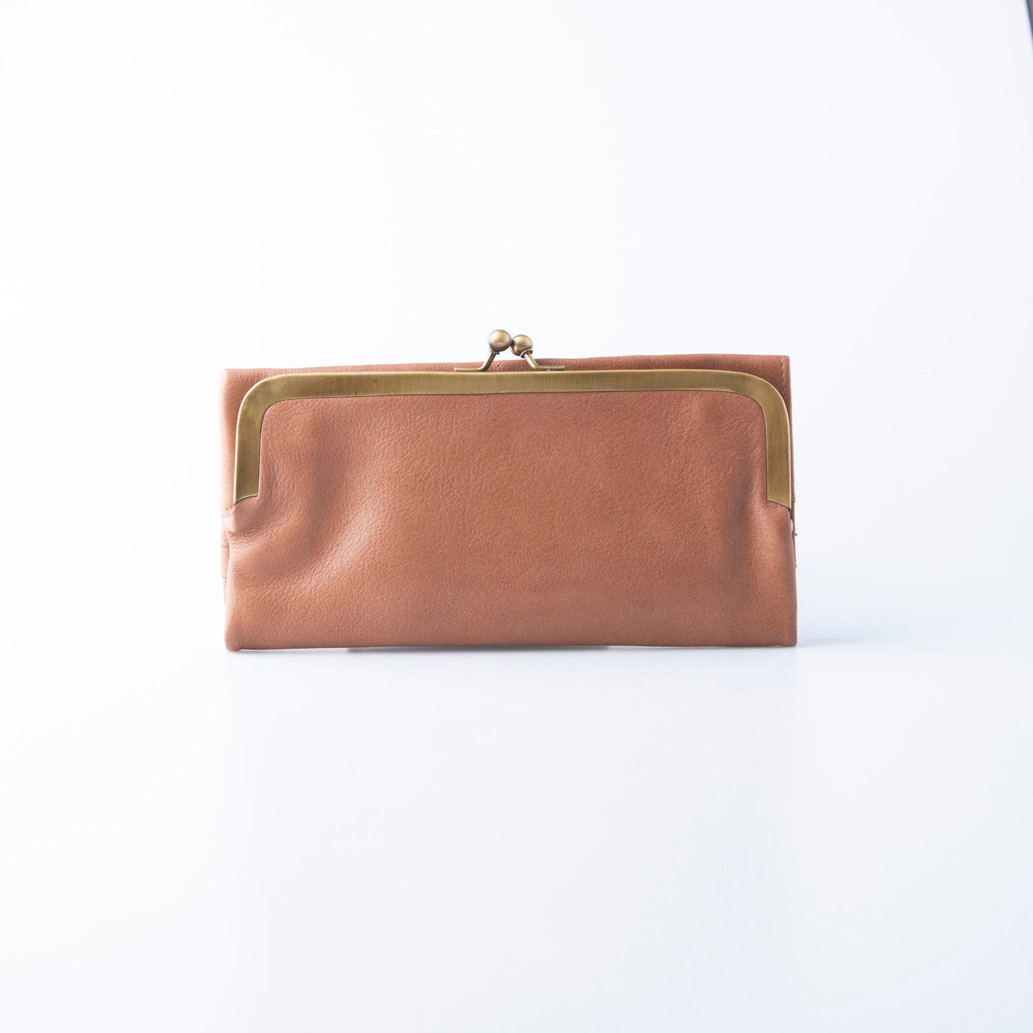 がま口 長財布 本革 Mollis