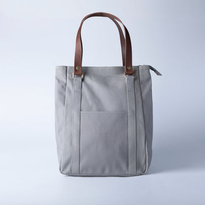 トートバッグ キャンバス 2Way 栃木レザー MANO
