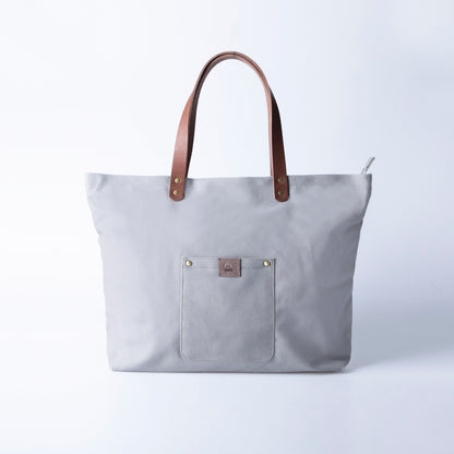 トートバッグ キャンバス 栃木レザー MANO
