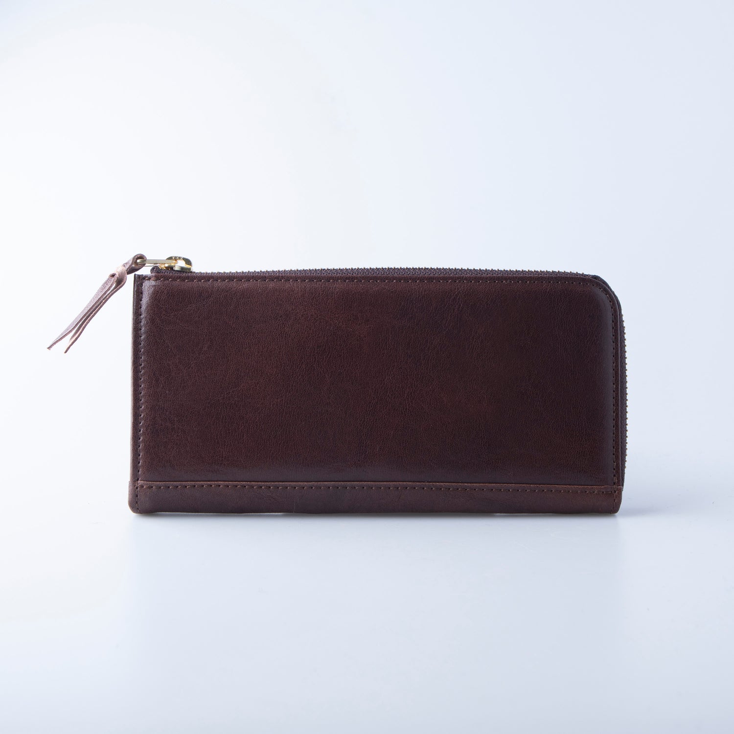 長財布 栃木レザー オール L字ファスナー MANO