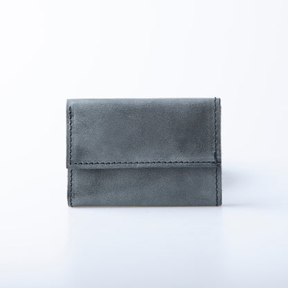 Porte ホワイトワックス 三つ折り財布 栃木レザー MANO