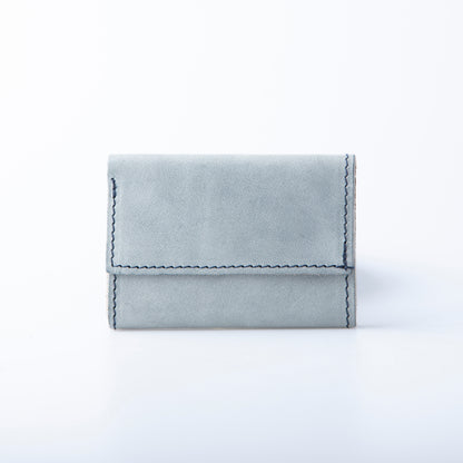 Porte ホワイトワックス 三つ折り財布 栃木レザー MANO