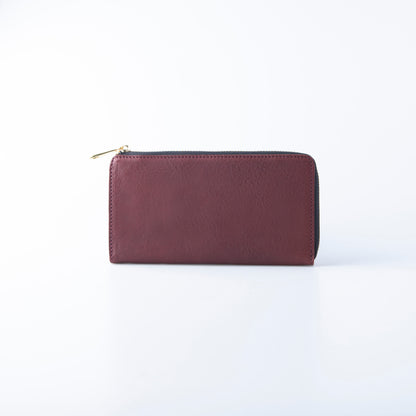 長財布 L字ファスナー TIDY タイディ 栃木レザー MANO