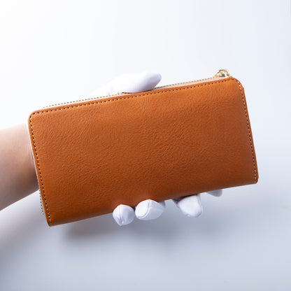 長財布 L字ファスナー TIDY タイディ 栃木レザー MANO