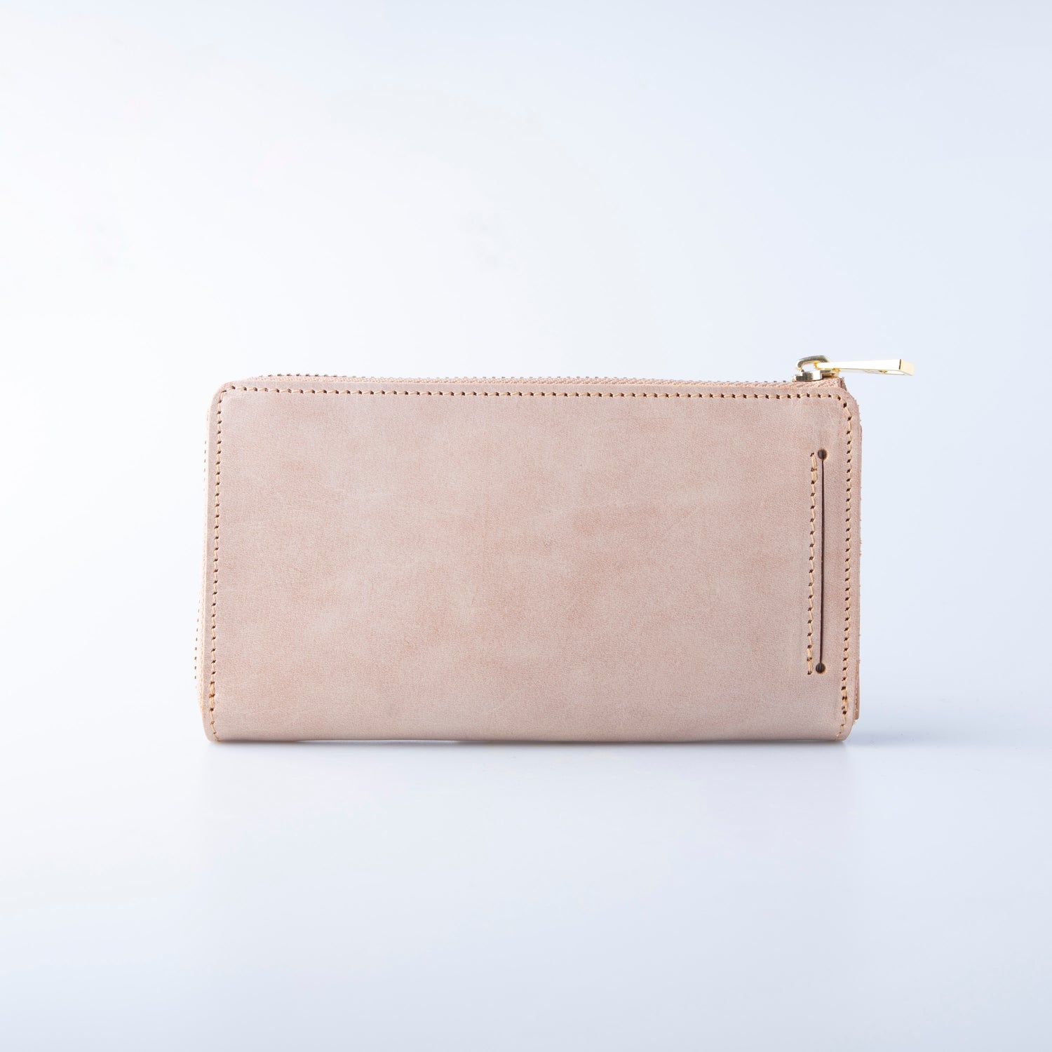 ホワイトワックス TIDY2.0 小さい長財布 栃木レザー L字ファスナー MANO