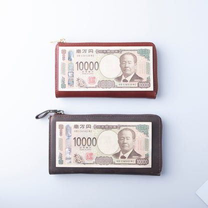 小さい長財布「TIDY2.0 Nexa」コードバン LEAP