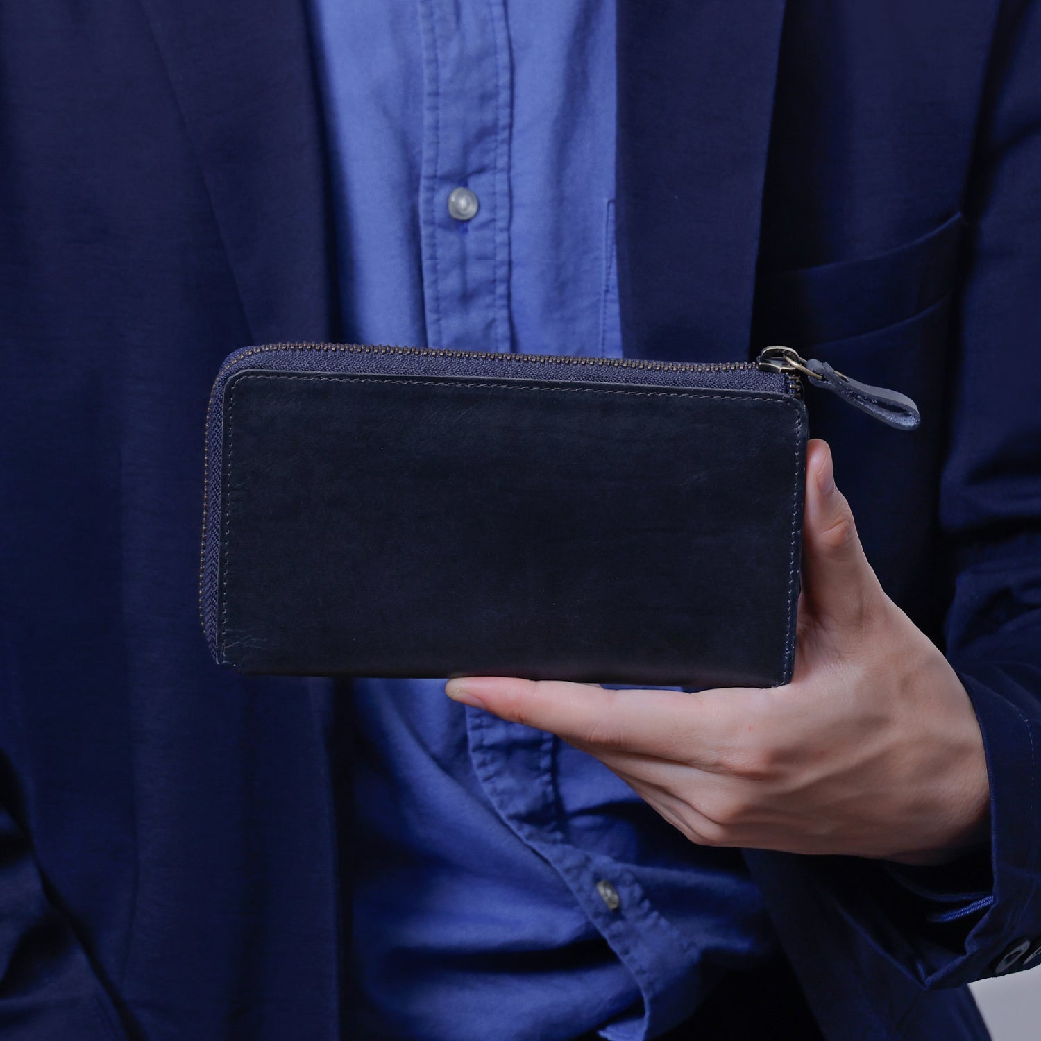 小さい長財布 TIDY2.0 L字ファスナー 長財布 KUMORIYA