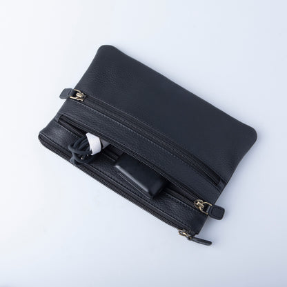 YUTAKURA ショルダーバッグ エンボスレザー Emmel