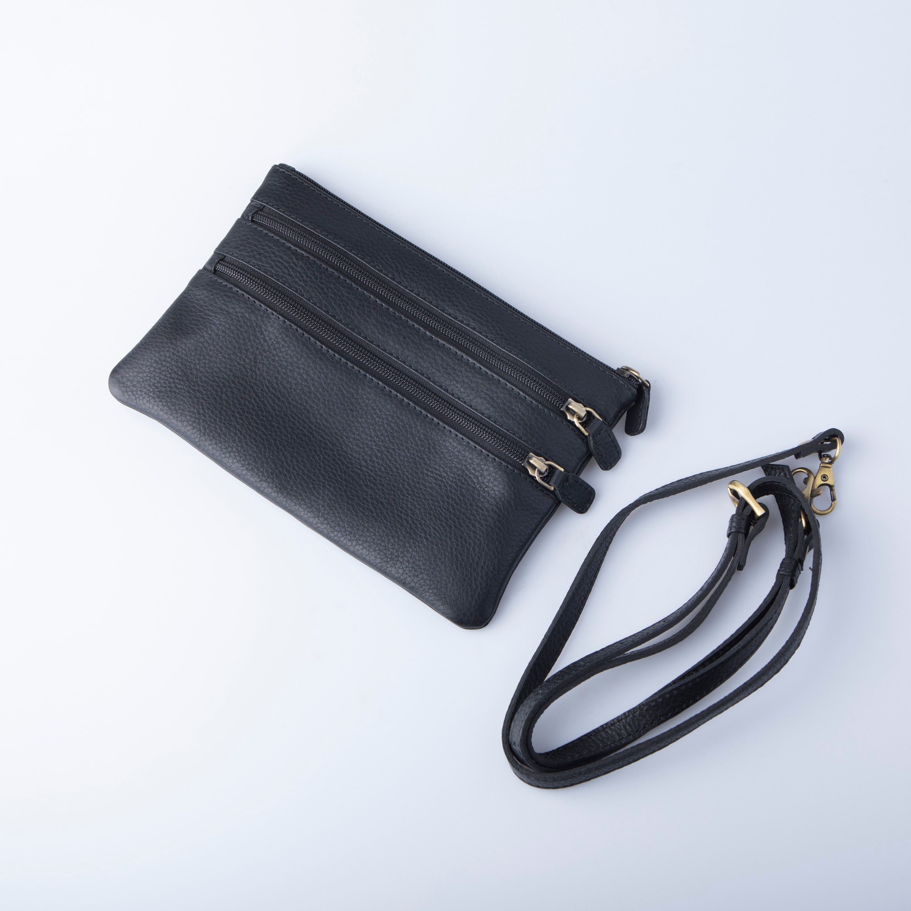 YUTAKURA ショルダーバッグ エンボスレザー Emmel